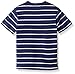 Nautica Boys' Short Sleeve Stripe Multi Color V-Neck Tee