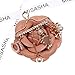 Fashion jewelry designer statement imitation faux pearl hanger dangle brooch pin for women (Gold)