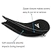 Aeola Golf Club Headcovers, Zipper headcovers for Golf Clubs Iron Covers with Interchangeable Number Tag, Black - 10Pcs