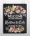 Custom Wedding Sign - Personalized Welcome Wedding Sign - Wedding Gift - Wedding Decor