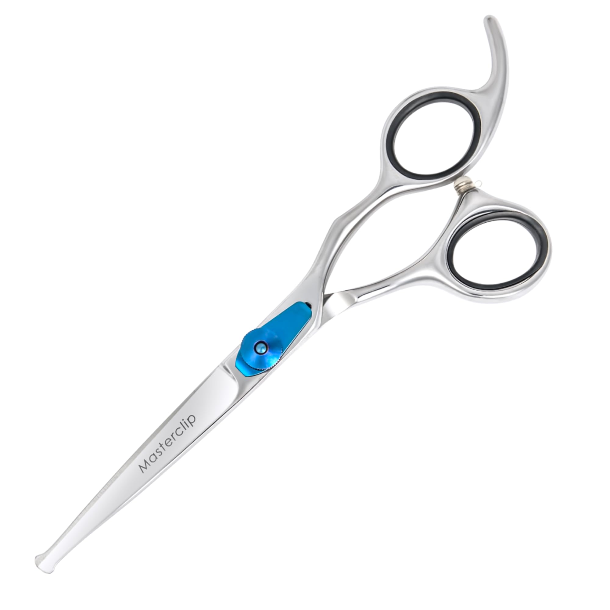 Masterclip 6” Essentials Bull Nose Safety Scissors – Professional High Grade Stainless Steel Easy Grip Dog Grooming Scissors – Suitable for Trimming Delicate Areas (Right Handed)