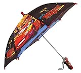 Disney Cars Lightning Mcqueen Boys Red and Black Umbrella