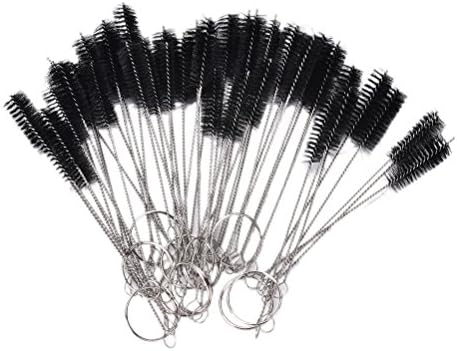 Ensunpals 5Pcs/Set Needle Mouth Spray Gun Airbrush Tattoo Body Piercing Cleaning Brush Disposable Brush