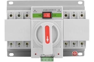 TANGXI 63A 3P 220V Power Automatic Transfer Switch Circuit Breaker Generator Changeover Switch,with Fire Power Supply Interface,No Noise,Energy Saving