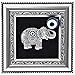 Erbulus Turkish Blue Evil Eye Wall Hanging Ornament Set of 3(Elephant, Hamsa Whirling Dervish) - Framed Wall Home Decor - Turkish Amulet - Protection Good Luck Charm Gift (Three)
