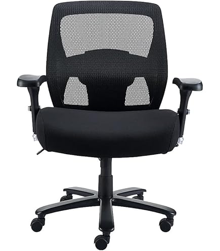 Amazon.com: STAPLES 1680262 Driscott Mesh Big and Tall Chair Black