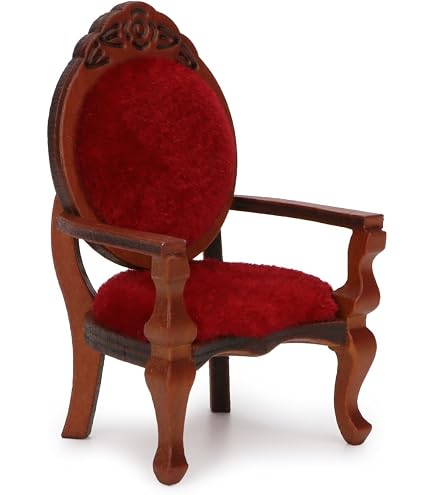 getuse Boîte à bijoux miniature à l'échelle 1/6 pour maison de poupée, canapé, décoration de jardin féérique, accessoires de jeu pour poupée de 30,5 cm