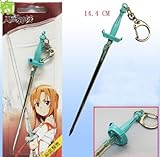 Sword Art Online Asuna Yuuki White Sword Key Chain Lambent Light