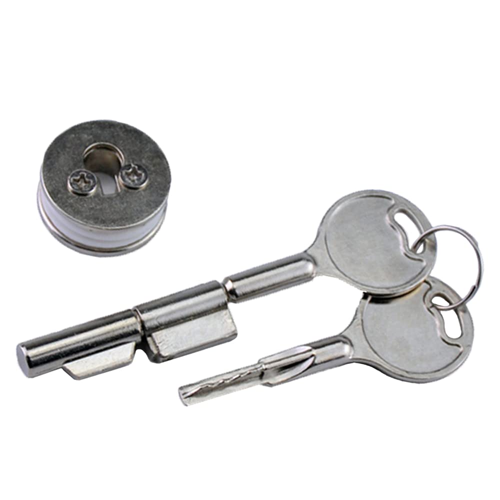 1set Glass Door Lock Sliding Door Lock Terrarium Lock for Terrarium Showcase Display