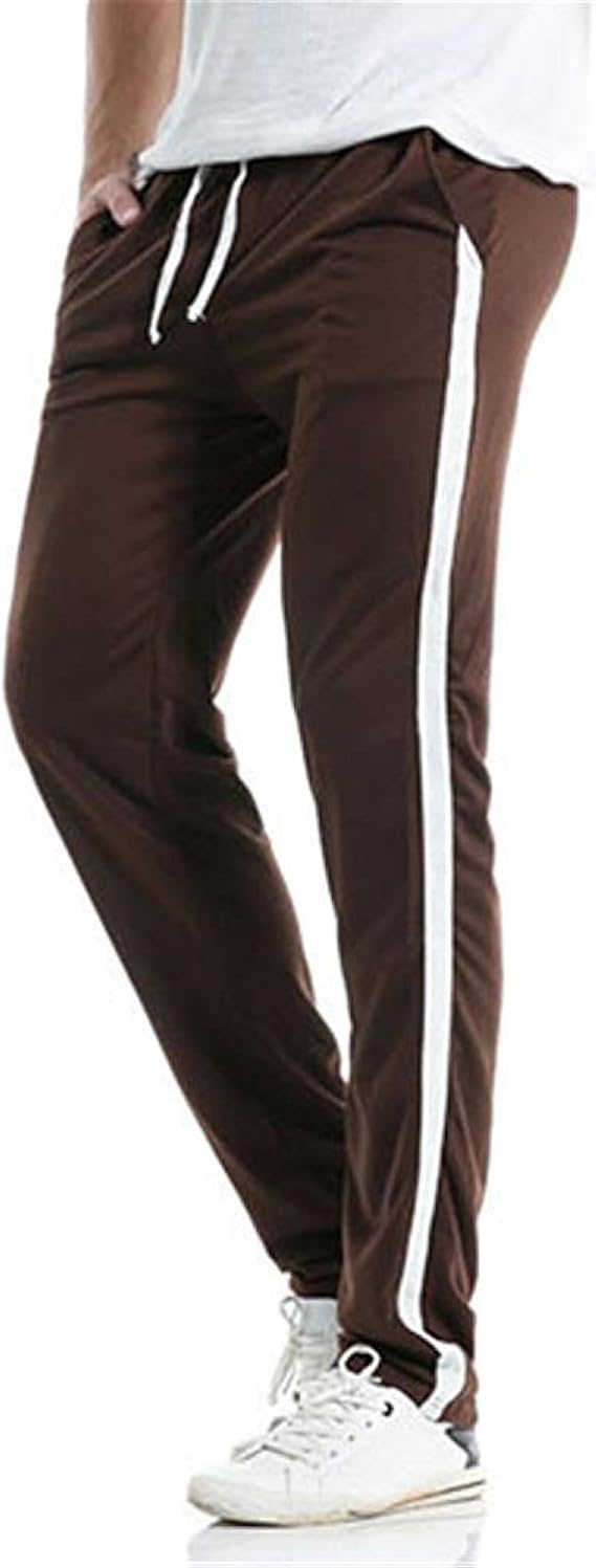 HaiDean Men's Jogging Pants Joggers Men Men's Drawstring Pants Long Modern Casual Pants Sports