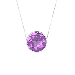 LUSTRE AND LIGHT Round Shape Natural Amethyst