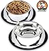 Estilo Stainless Steel Dog Bowls, 32 Oz (Set of 2)