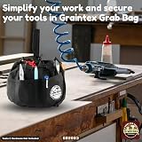 Graintex 18 Pocket Rip-stop Canvas Grab Bag Tool Organizer Pouch Drawstring view 10