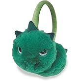 Gifts Treat Boys Ear Muffs Kids Dinosaur Ear Muffs Cute Animal Winter Warm Green Ear Covers, Green Dinosaur,M