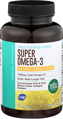 Whole Foods Market, Super Omega 3, 90 ct