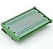 Electronics-Salon DIN Rail Mounting Carrier Housing with Prototype Board. PCB Size 137.4 x 72mm