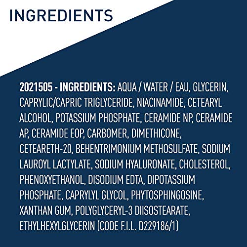 cerave ultra light moisturizing lotion ingredients