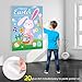Blulu Easter Games Fun Easter Egg Hunt Activities for Kids Adults Family Easter Party Decorations Favors Supplies Give The Bunny A Tail Game Include 36 Tails Stickers