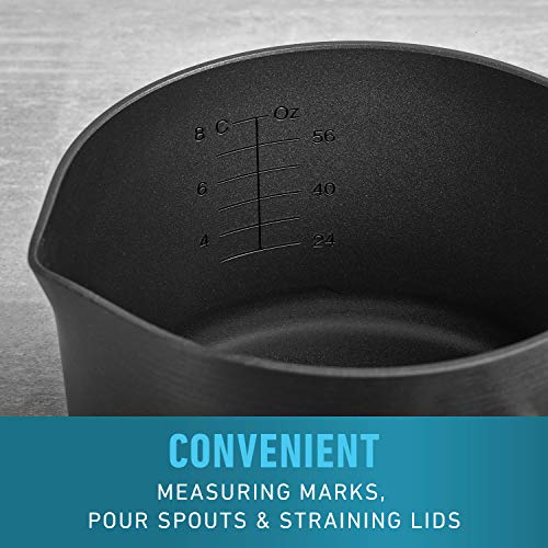 Calphalon 10Piece Pots and Pans Set, Nonstick Kitchen Cookware with No