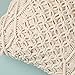 FLBER Macrame Pillow Woven Decorative Throw Pillow,15.8