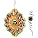 Patio Eden - Beautiful Hanging Sun Wind Spinner - Decorative Outdoor 3-D Kinetic Twisting Decor - Perfect Housewarming Present