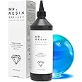 Crystal Clear UV Epoxy Resin by MR. RESIN - 1kg Bulk for Crafts, Jewelry Making, Keychains, Molds, Doming, Rock Painting - Fast Curing with UV Lamp, LED, and Sunlight!