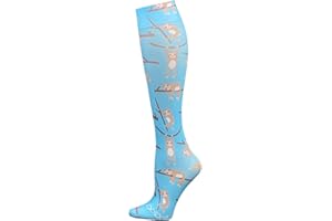 Hocsocx Swinging Sloth Performance Socks Moisture-Wicking Protection for Field Hockey, Ice Hockey, Soccer, Petite Medium