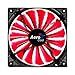 AeroCool Shark 120mm Red Cooling Fan EN55437