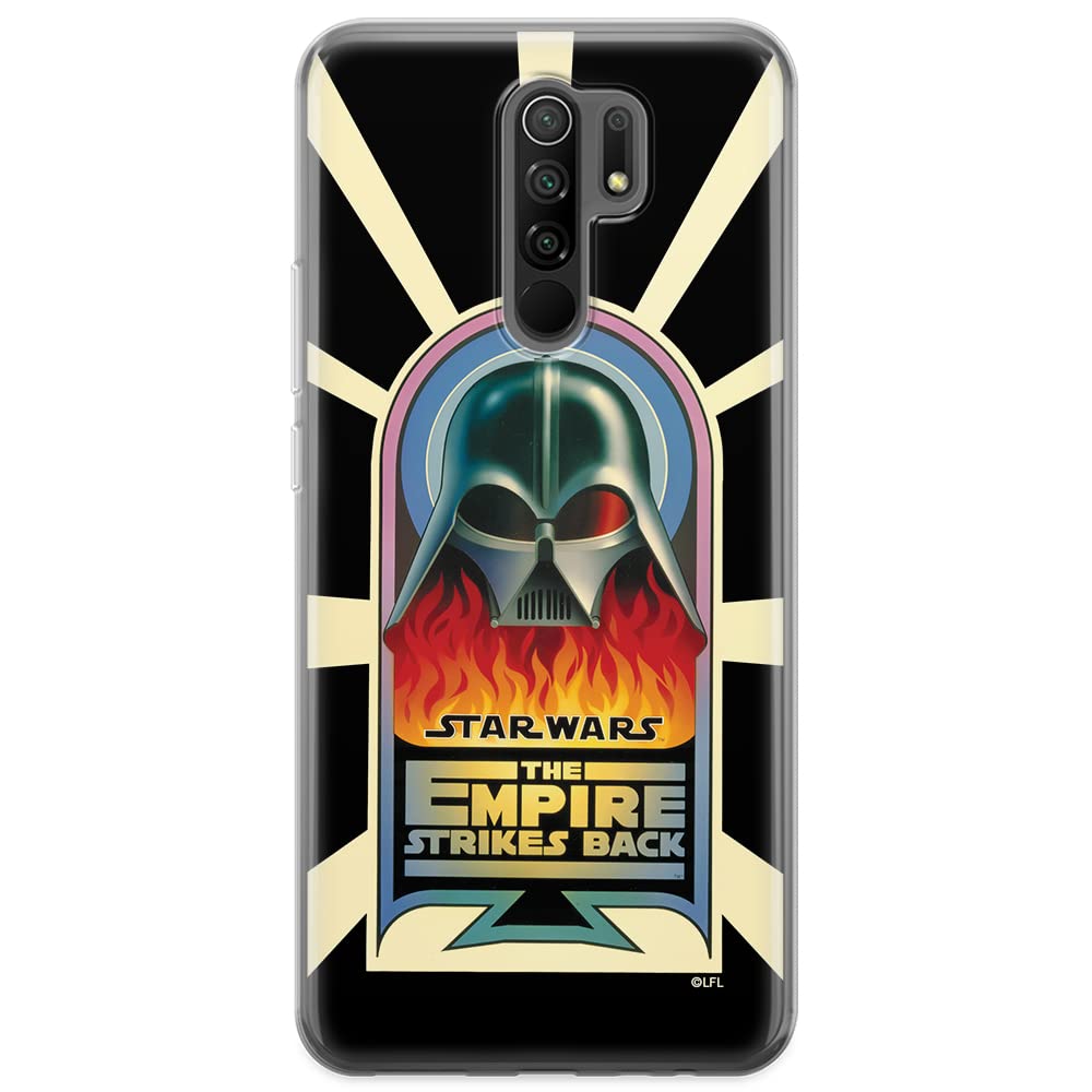 ERT GROUP mobile phone case for Xiaomi REDMI 9 original and officially Licensed Star Wars pattern Darth Vader 027 optimally adapted to the shape of the mobile phone, case made of TPU