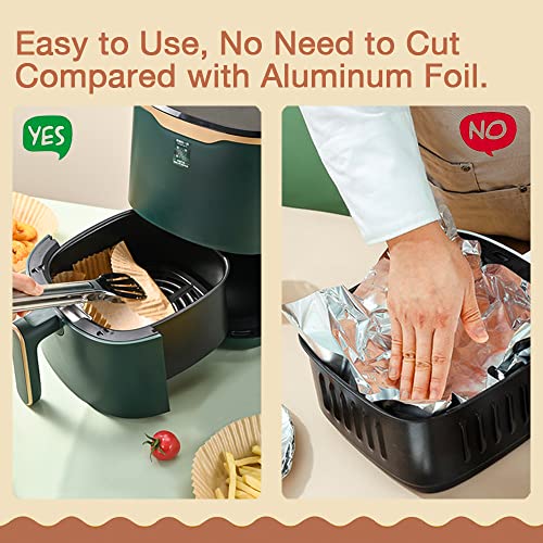 Ephras 50PCS Disposable Air Fryer Paper Liners, Parchment Paper for Air