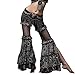 UPRIVER GALLERY Printing Bell-bottom Belly Dance Tribal Costume Pants M