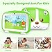 Evcelvan Q738 7 Inch A50 Android 9.0 with 1GB RAM 16GB ROM Dual Camera WiFi USB Kids Software Edition Kids Tablet PC Green GMS US