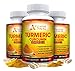 Premium Grade Turmeric Curcumin with BioPerine and 95% Curcuminoids for Optimal Absorption by Pyramid Healthy Living | Anti-inflammatory, Antioxidant | GMP Certified | Made in USA | 120 Veg Capsules