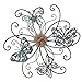 Home's Art Flower and Butterfly Urban Design Metal Wall Decor for Nature Decoration & Kitchen Gifts