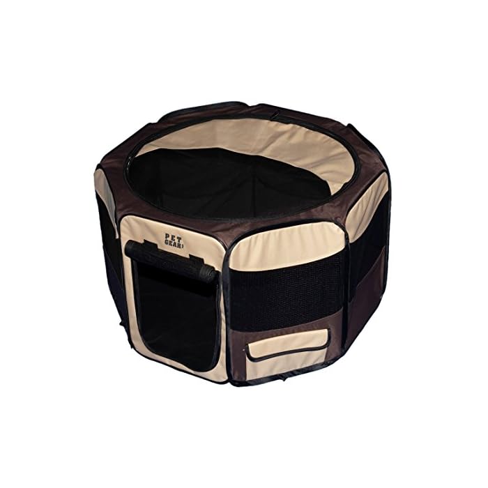 Buy Pet Gear Travel Lite Portable Play Pen/Soft Crate with Removable