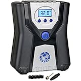 P.I. Auto Store - Premium 12V DC Tire Air Compressor Pump, Portable Digital Automatic Tire Inflator. With Carry Case