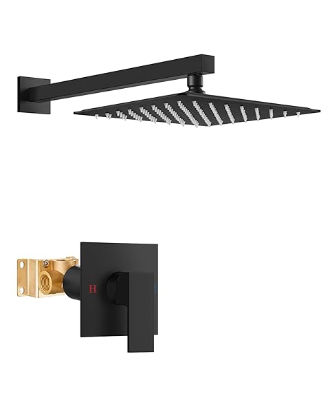 AIRUIDA SHOWER FAUCET SET WITH FEMALE THREAD ROUGH-IN...