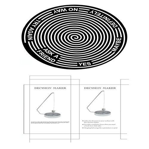 image for edealing(TM) Creative Decision Maker Ball Swing Pendulum Game Toy Acce