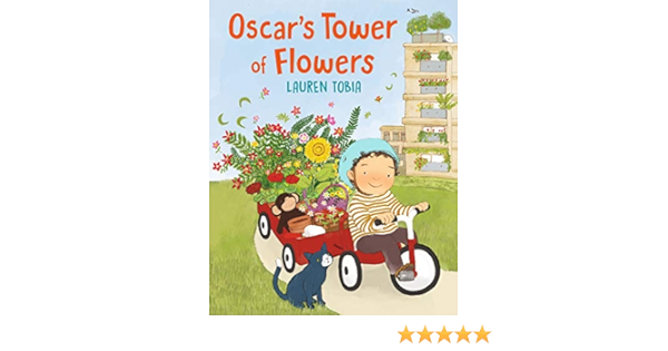 Oscar's Tower of Flowers: Tobia, Lauren, Tobia, Lauren ...