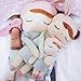 Me Too Plush Baby Doll Girl Gifts - Rabbit Fairy Baby Doll Stuffed Bunny 2pcs