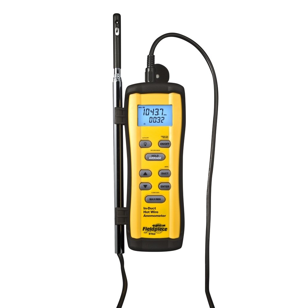 Fieldpiece STA2 in Duct Hot Wire Anemometer