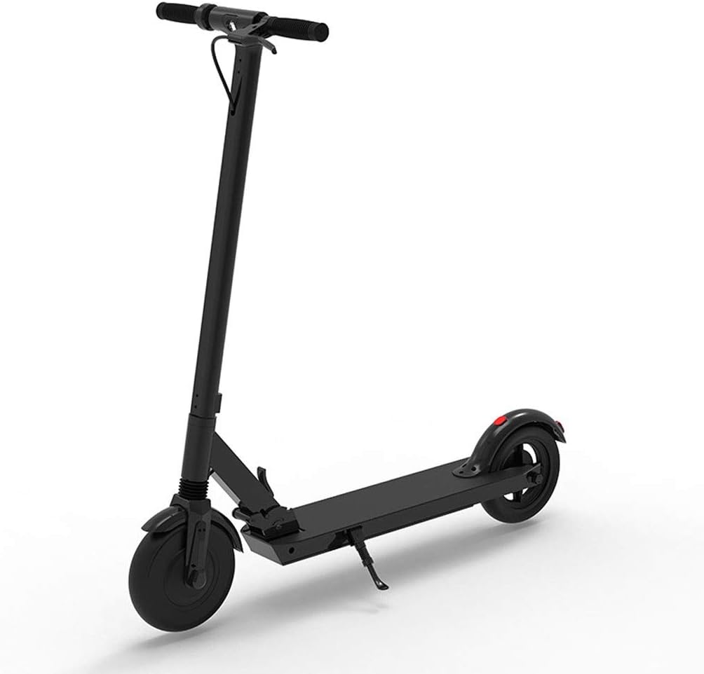 Electric scooter Adults,Aluminum Alloy Simple 3S Folding Frame,120kg high Load and Large Explosion-Proof and Durable Tires,LED Lighting and Display (Color : 6.6ah)