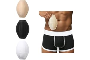 SEKEXI Men Sexy Bulge Enhancing Men Padded Underwear Cup Sponge Pad for Swimwear