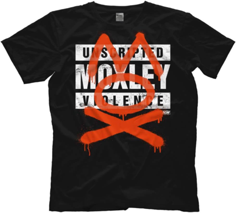 Licensed Jon Moxley Designed by MOX AEW All Elite Wrestling Adult T-Shirt