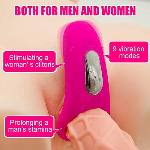 Male Coċkrinġs Rinġ with Butt Vibe-Rate Coċk Rinġ Vibe Pѳnis Rinġ Vi-Brant Pѳnis Rinġs Vibra-Tinġ Waterproof Silicone Recharġeable Fun T0ys for Male Female StiMu-Lators for Her