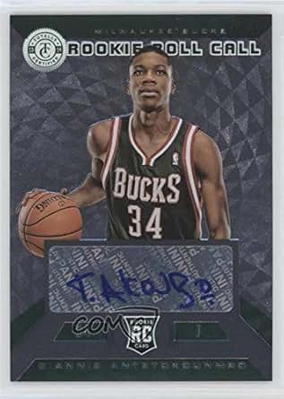 Amazon.com: Giannis Antetokounmpo #4/5 (Basketball Card ...