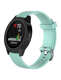 zszcxd correa para Garmin vivoactive 3 vivomove HR, pulsera correa de repuesto correa de correa de silicona para Garmin vivoactive 3 y Garmin vivomove HR