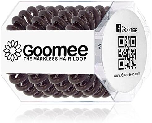 Goomee Markless Hair Loop, Coco Brown, 4 Count