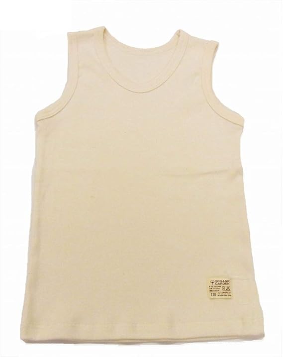 Amazon Co Jp オーガニックガーデン キッズやわらかフライスタンクトップ 服 ファッション小物