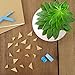 Kit Triangle Bamboo Magnets, Pack of 20, Fridge Magnets, Office Magnets, Dry Erase Board Magnets, Refrigerator Magnets